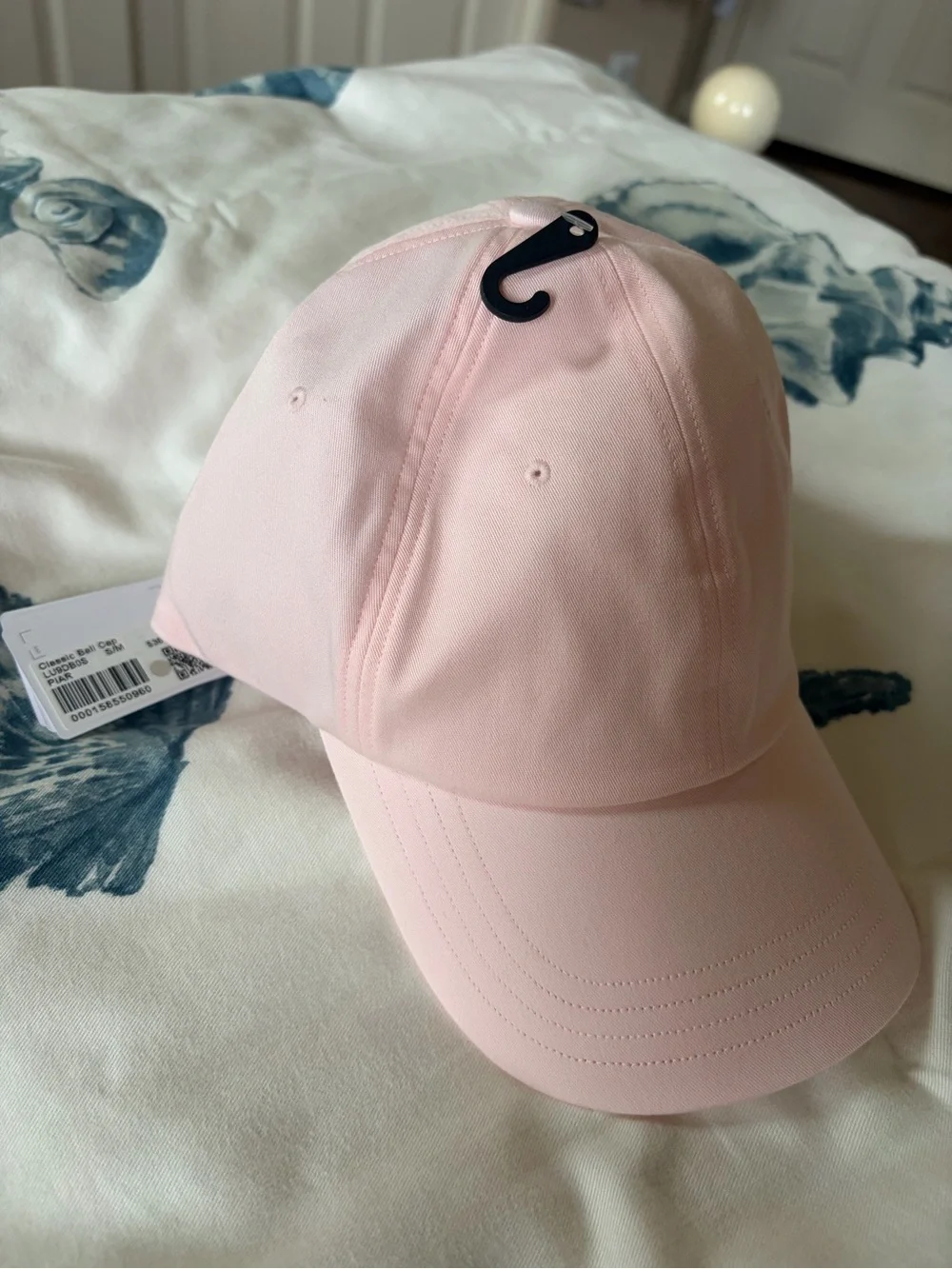 Lululemon structured classic baseball cap pink pearl size s/m nwt